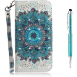 Coque?pour samsung galaxy a2 core, ?[peinture?3d]?pu?etui?housse?en?cuir?portefeuille?de?protection?avec?[empl ...