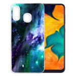 Coque pour samsung galaxy a20e - galaxie bleu