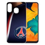 Coque pour samsung galaxy a20e - maillot bleu psg paris saint germain