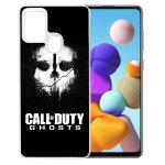 Coque pour samsung galaxy a21s - call of duty ghosts logo