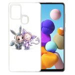 Coque pour samsung galaxy a21s - pok�mon b�b� mentali noctali