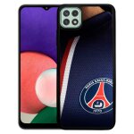 Coque pour samsung galaxy a22 5g - maillot bleu psg paris saint germain