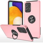 Coque samsung galaxy a23 5g / a23 4g - hybride pc + tppu antichoc, anneau rotatif 360 magntique, support ...