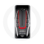 Coque pour samsung galaxy a3 2017 audi s8 logo rouge