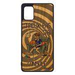 Coque pour samsung galaxy a31 bois silicone j'peux pas j'ai console geek je humour play jpeux comique ...