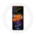 Coque pour samsung galaxy a32 5g nike logo just do it orange