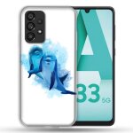 Coque renforc�e pour samsung galaxy a33 5g animal dauphin duo