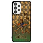 Coque pour samsung galaxy a33 bois silicone j'peux pas j'ai console geek jpeux humour play je comique ...