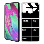 Coque pour samsung galaxy a40 - clap cin�ma
