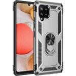 Coque pour samsung galaxy a42 5g + 9d verre tremp, silicone souple et pc dur coque [slim armor] protection ...