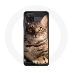 Coque pour samsung galaxy a42 5g bengal race de chats