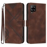 Coque pour samsung galaxy a42 5g, etui en cuir pu portefeuille magn�tique coque pour samsung galaxy a42 ...