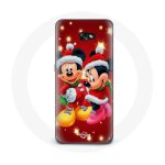 Coque pour samsung galaxy a5 2016 mickey mouse et minnie mouse le jour de no�l