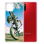Coque pour samsung galaxy a51 - bmx stoppie