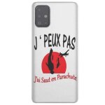 Coque - samsung - galaxy a51 - souple - antichocs - sport - je peux pas j'ai saut en parachute
