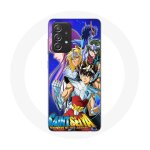 Coque pour samsung galaxy a52 les chevaliers du zodiaque anime culte saint seiya manga
