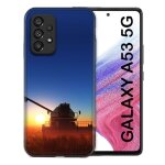 Coque renforc�e pour samsung galaxy a53 5g agriculture moissonneuse soleil