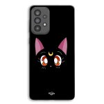 Coque pour samsung galaxy a53 chat noir luna sailor moon maniacase