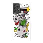 Coque pour samsung galaxy a53 consoles nintendo vintage old school maniacase