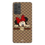 Coque pour samsung galaxy a53 minnie gucci maniacase