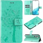 Coque pour samsung galaxy a54 5g, etui housse coque en cuir avec motif porte carte portefeuille a rabat ...