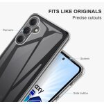Coque pour samsung galaxy a54 5g - housse etui silicone gel 360 integrale + film ecran - transparent