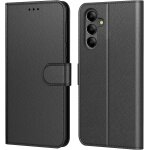 Coque pour samsung galaxy a55 5g, coque samsung a55 5g, etui protection housse premium en cuir pu, emplacement ...