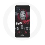 Coque pour samsung galaxy a71 la casa de papel bella ciao logo
