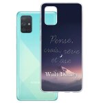 Coque pour samsung galaxy a71 - disney citation pense crois reve