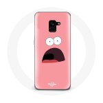 Coque pour samsung galaxy a8 plus patrick etoile bob l'�ponge rose