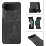 Coque pour samsung galaxy flip 3 - silky - touch slim ultra etui pliant sans barrire arrire poche antichoc ...