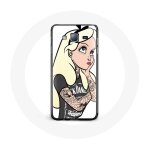 Coque pour samsung galaxy grand prime alice princesse tatoue