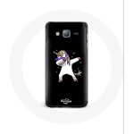 Coque pour samsung galaxy grand prime dab unicorn licorne