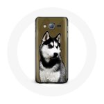 Coque pour samsung galaxy grand prime husky de sibrie