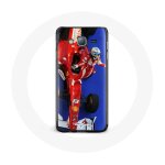 Coque pour samsung galaxy j3 2016 formule 1 fernando alonso pilote automobile f1 rouge