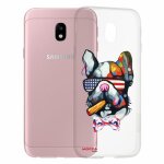 Coque samsung galaxy j3 2017 crystal bump chien