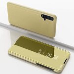Coque samsung galaxy j4 core flip clear view translucide miroir cover standing 360housse etui antichoc ...