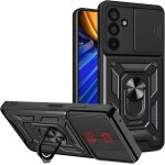 Coque pour samsung galaxy m15 5g / f15 5g avec cache webcam & support annulaire a 360 degres, anti - ... Coque pour samsung galaxy m15 5g / f15 5g avec cache webcam & support annulaire a 360 degres, anti - ...