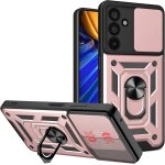 Coque pour samsung galaxy m15 5g / f15 5g avec cache webcam & support annulaire a 360 degres, anti - ... Coque pour samsung galaxy m15 5g / f15 5g avec cache webcam & support annulaire a 360 degres, anti - ...