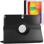 Coque pour samsung galaxy note 10. 1 2014 edition smp600, etui rotatif 360, housse protection pu cuir, ...