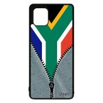 Coque samsung galaxy note 10 lite silicone drapeau afrique du sud africain coupe d'afrique republique ...