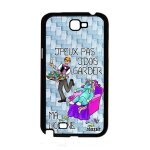 Coque pour samsung galaxy note 2 silicone j'peux pas j'dois garder ma licorne drole humour telephone ...