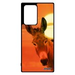 Coque pour samsung galaxy note 20 ultra silicone ane ciel housse 4g noir telephone bourrique design anesse ...