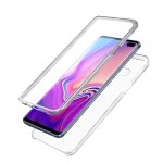 Coque samsung galaxy s10 + protection int�grale 360 degr�s arri�re pc dure et ecran avant tpu antichoc ...