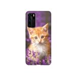 Coque pour samsung galaxy s20 plus chat violet