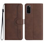 Coque pour samsung galaxy s20, etui en cuir pu portefeuille coque avec fente carte und flip b�quille, ...