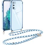 Coque pour samsung galaxy s20 fe 5g avec cordon de collier, galvanis etui housse avec motif coeur d'amour, ...