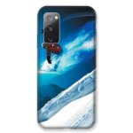 Coque renforc�e pour samsung galaxy s20 fe / s20fe snowboard saut
