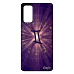 Coque samsung galaxy s20 fe silicone signe gemeaux sm - g780f pas cher etoiles univers portable soleil ...