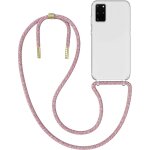 Coque samsung galaxy s20 plus avec lanire rglable ¿ housse transparente ultra - fine antichoc tpu ...